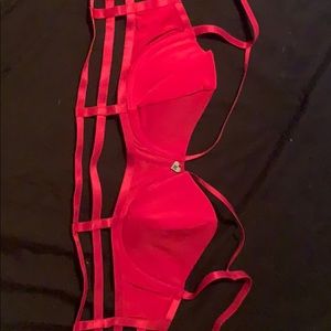 Red bra